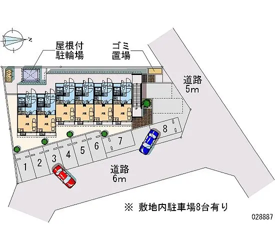 郡山市久留米１丁目 月極駐車場